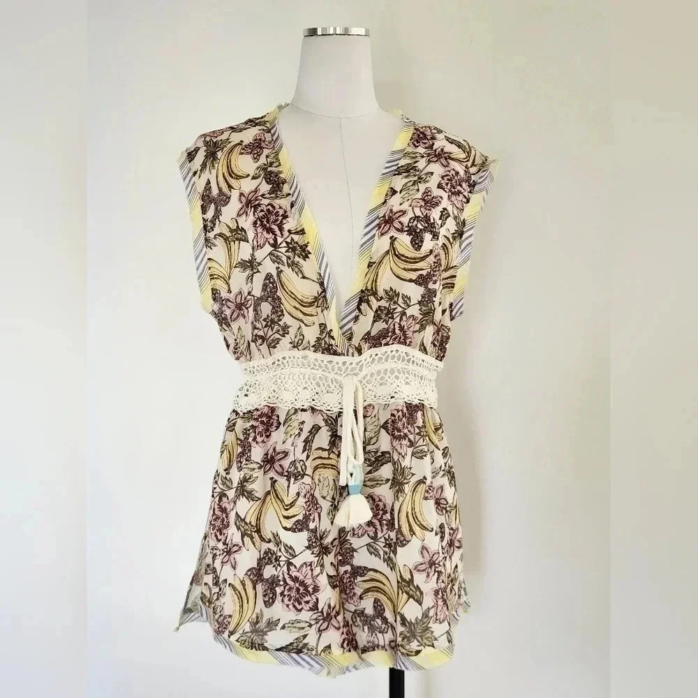NWOT || FREE PEOPLE INTIMATELY || Watching Waves romper
